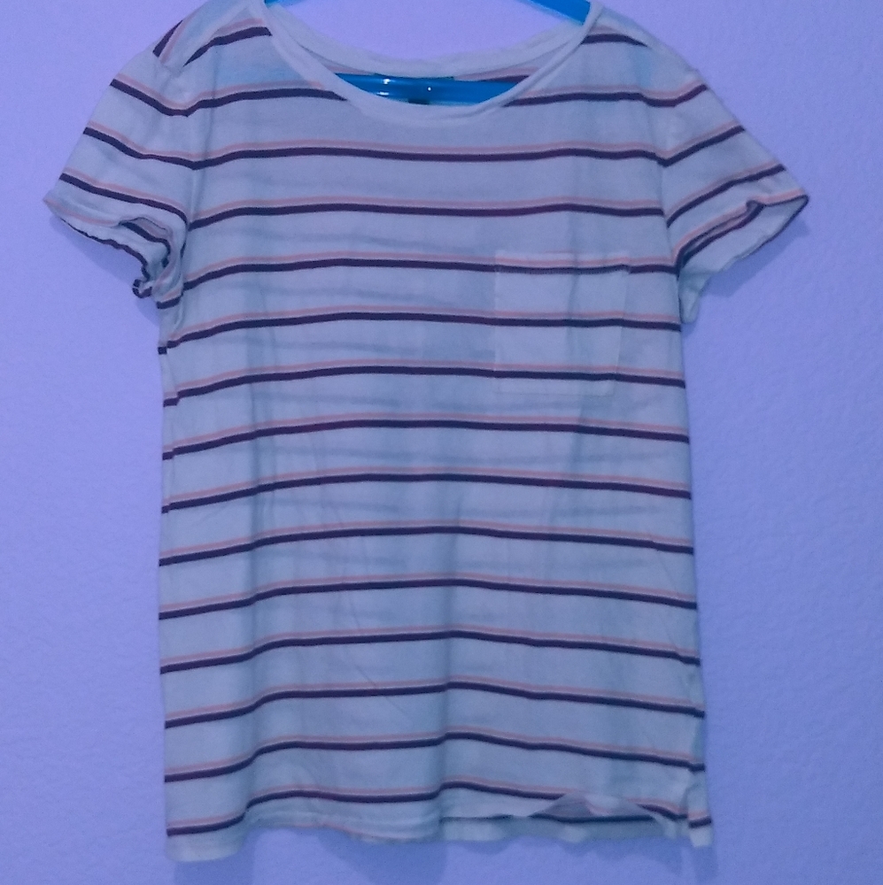White Stripped T-Shirt, It's from Banana Republic
